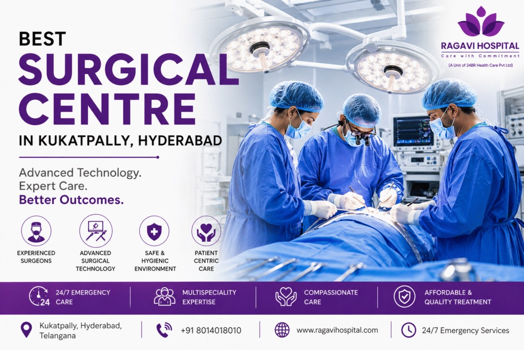 Best Surgical Centre in Kukatpally, Hyderabad | Ragavi Hospitals